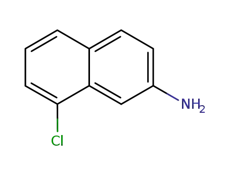 Molecular Structure of 843669-39-6 (7-Amino-1-chloronaphthalene)