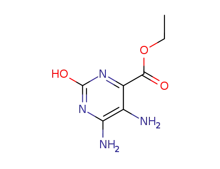 4-Pyrimidinecarboxylicacid,5,6-diamino-1,2-dihydro-2-oxo-,ethylester(9CI)