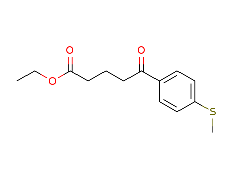 ETHYL 5-(4-METHYLTHIOPHENYL)-5-OXOVALERATE