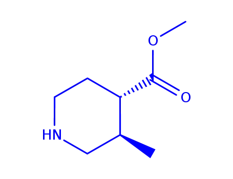 Molecular Structure of 845909-33-3 (methyl 3-methylpiperidine-4-carboxylate)