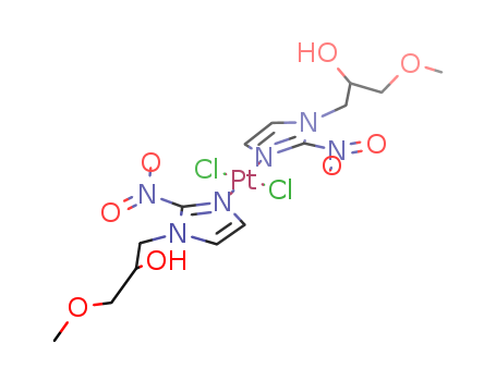 Platinum,dichlorobis[a-(methoxymethyl)-2-nitro-1H-imidazole-1-ethanol-N3]-,(SP-4-2)- (9CI)