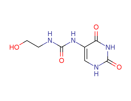 Urea,N-(2-hydroxyethyl)-N'-(1,2,3,4-tetrahydro-2,4-dioxo-5-pyrimidinyl)- cas  89897-57-4