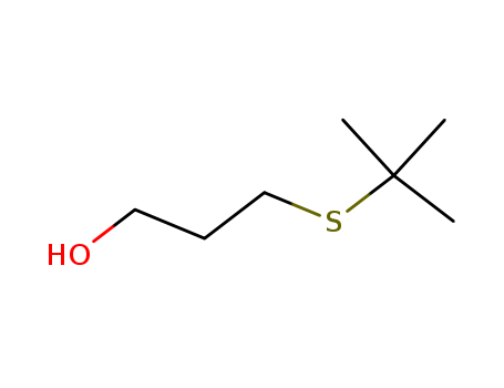 1-Propanol, 3-[(1,1-dimethylethyl)thio]-