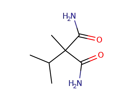 Molecular Structure of 89941-05-9 (Malonamide,  2-isopropyl-2-methyl-  (7CI))