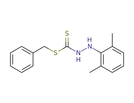 Hydrazinecarbodithioic acid, 2-(2,6-dimethylphenyl)-, phenylmethyl
ester