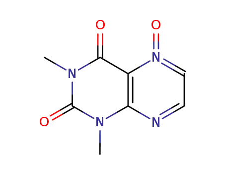 2,4(1H,3H)-Pteridinedione, 1,3-dimethyl-, 5-oxide