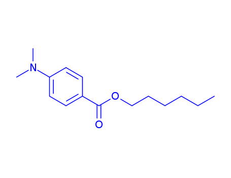 Benzoic acid,4-(dimethylamino)-, hexyl ester