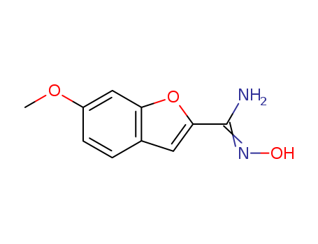 2-BENZOFURANCARBOXIMIDAMIDE,N-HYDROXY-6-METHOXY-