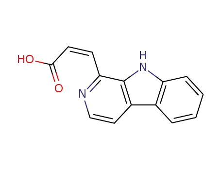 2-Propenoic acid, 3-(9H-pyrido[3,4-b]indol-1-yl)-, (2Z)-