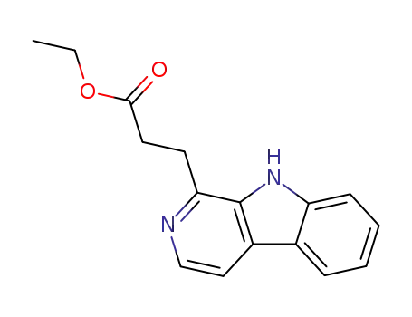 베타-카르볼린-1-프로피온산, 에틸 에스테르