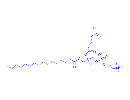 1-PALMITOYL-2-(4-CARBOXYBUTANOYL)-SN-GLYCERO-3-PHOSPHATIDYLCHOLINE