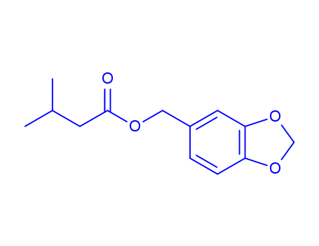 Butanoic acid,3-methyl-, 1,3-benzodioxol-5-ylmethyl ester