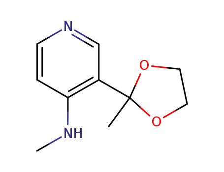 3-Acetyl-4-methylaminopyridine Ethyleneketal