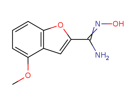 2-BENZOFURANCARBOXIMIDAMIDE,N-HYDROXY-4-METHOXY-