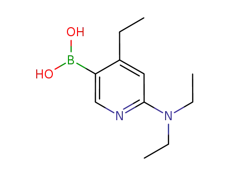 6-(diethylaMino)-4-ethylpyridin-3-ylboronic acid