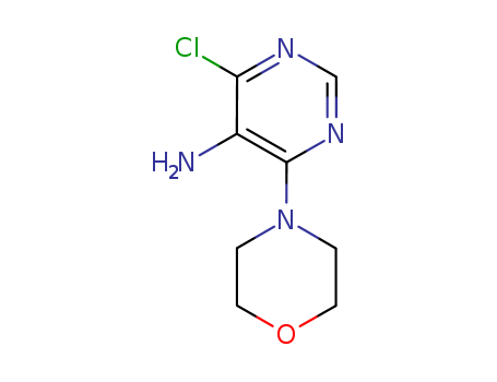 4-CHLORO-6-MORPHOLIN-4-YL-PYRIMIDIN-5-YLAMINE