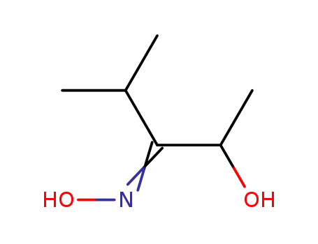 Molecular Structure of 89999-96-2 (3-Pentanone, 2-hydroxy-4-methyl-, oxime (7CI,9CI))