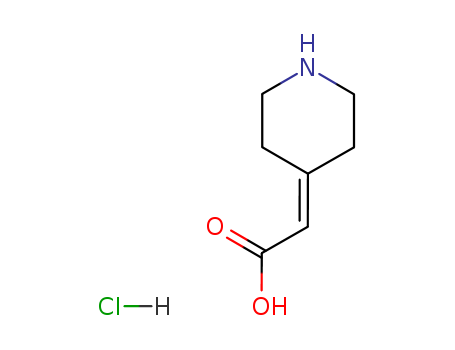Piperidin-4-ylidene-acetic acid hydrochloride