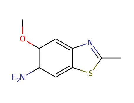 6-Benzothiazolamine,5-methoxy-2-methyl-(9CI)