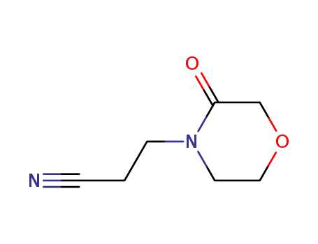 4-Morpholinepropanenitrile,  3-oxo-