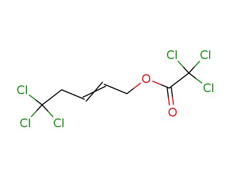 5,5,5-Trichloropent-2-en-1-yl trichloroacetate