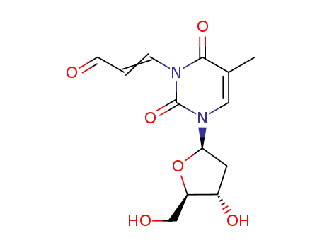 3-(3-Oxopropenyl)thymidine