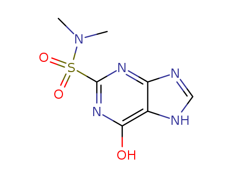 1H-Purine-2-sulfonamide,6,9-dihydro-N,N-dimethyl-6-oxo- cas  90001-00-6