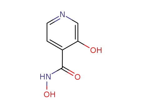 Molecular Structure of 89640-77-7 (4-Pyridinecarboxamide,  N,3-dihydroxy-)