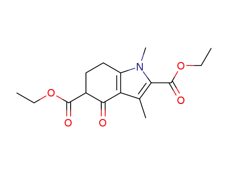 diethyl 1,3-dimethyl-4-oxo-4,5,6,7-tetrahydro-1H-indole-2,5-dicarboxylate