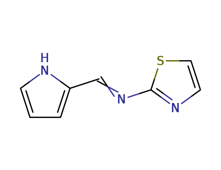 N-(pyrrol-2-ylidenemethyl)-1,3-thiazol-2-amine cas  90004-46-9