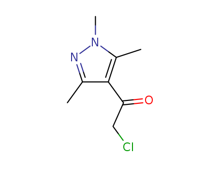 Ketone, chloromethyl 1,3,5-trimethylpyrazol-4-yl (7CI)