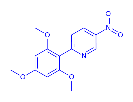 5-NITRO-2-(2,4,6-TRIMETHOXY-PHENYL)-PYRIDINE
