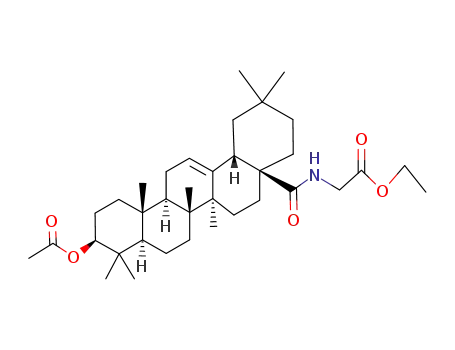 3β-acetoxyolean-12-en-28-oic acid ethoxycarbonylmethylamide