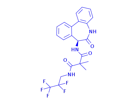 Molecular Structure of 847925-91-1 (RO4929097)