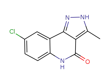 8-chloro-3-Methyl-2H-pyrazolo[4,3-c]quinolin-4(5H)-one