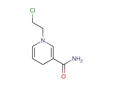 Molecular Structure of 90002-89-4 (Nicotinamide, 1-(2-chloroethyl)-1,4-dihydro-)