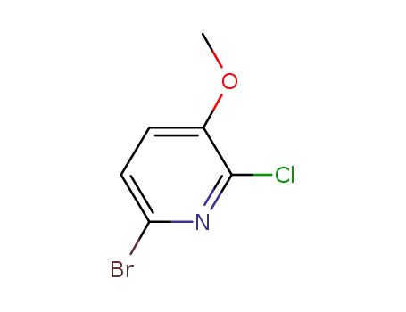 Molecular Structure of 850220-78-9 (6-broMo-2-chloro-3-Methoxypyridine)