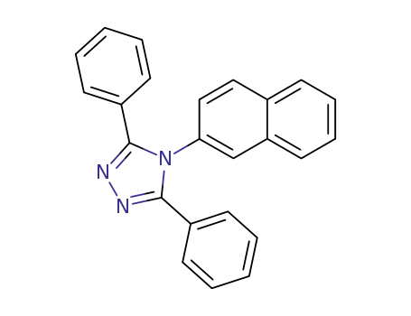Molecular Structure of 84833-17-0 (4H-1,2,4-Triazole,4-(2-naphthalenyl)-3,5-diphenyl-)