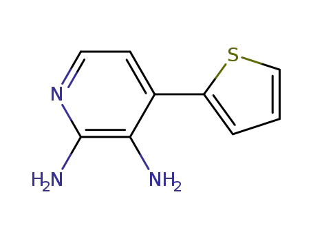 4-(thiophen-2-yl)pyridine-2,3-diamine