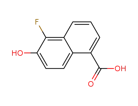 5-Fluoro-6-hydroxy-naphthalene-1-carboxylic acid