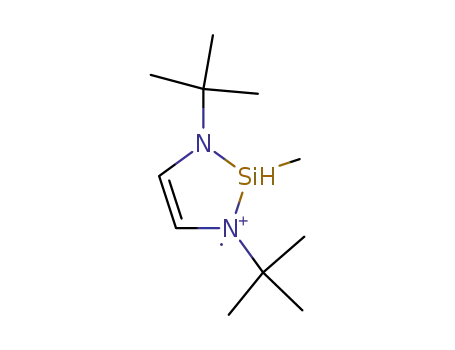 Molecular Structure of 84814-11-9 (1,3-di-tert-butyl-2-methyl-2,3-dihydro-1H-1,3,2-diazasilole)