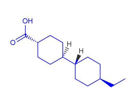 [1,1'-Bicyclohexyl]-4-carboxylicacid, 4'-ethyl-, (trans,trans)-