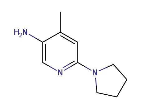 5-아미노-4-메틸-2-(1-피롤리디닐)피리딘