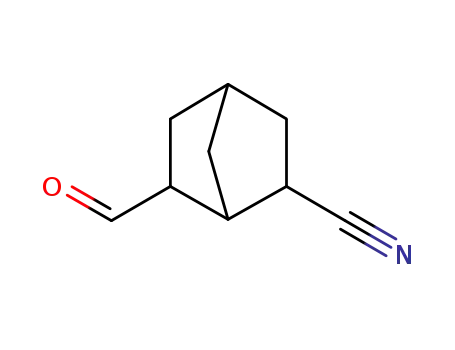 Bicyclo[2.2.1]heptane-2-carbonitrile, 6-formyl- (9CI)