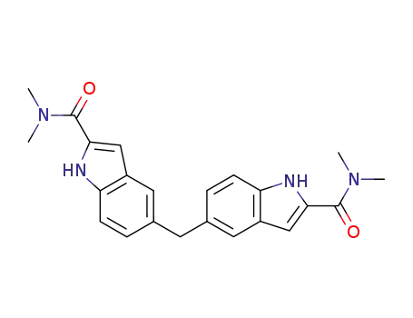 1H-Indole-2-carboxamide, 5,5'-methylenebis[N,N-dimethyl-
