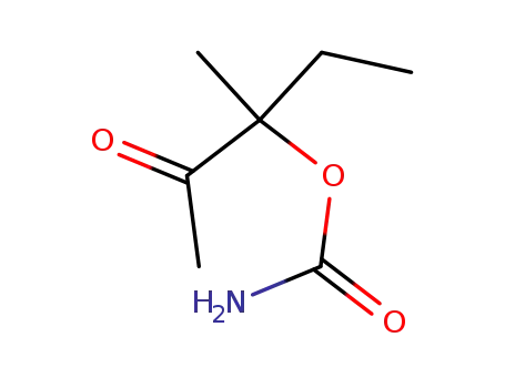 Molecular Structure of 90049-03-9 (Carbamic acid, ester with 3-hydroxy-3-methyl-2-pentanone (7CI))
