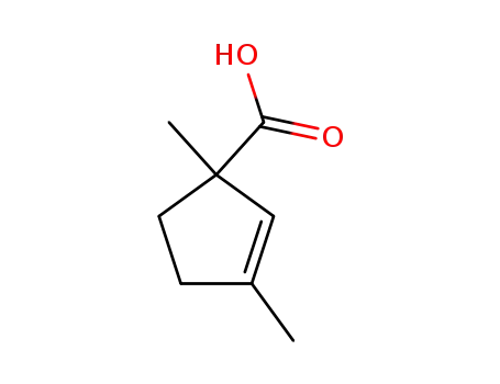 2-사이클로펜텐-1-카복실산, 1,3-디메틸-(9CI)
