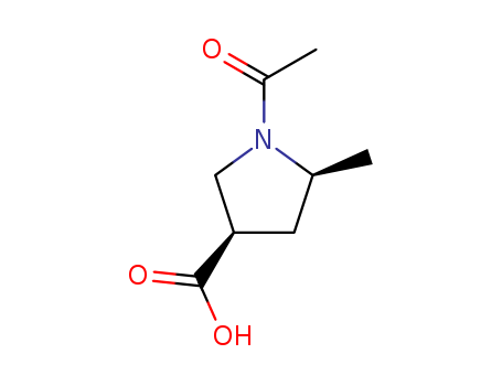 3-PYRROLIDINECARBOXYLIC ACID 1-ACETYL-5-METHYL-