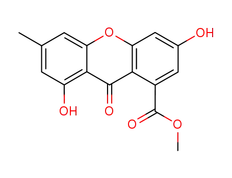 3,8-Dihydroxy-6-methyl-9-oxo-9H-xanthene-1-carboxylic acid methyl ester