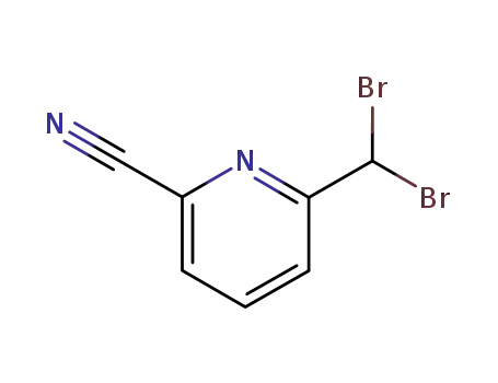 6-(Dibromomethyl)picolinonitrile